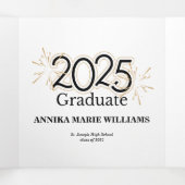 2025 Afstuderen foto Drieluik Aankondiging (Binnenkant midden)