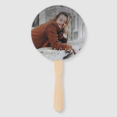 2025 Afstuderen Foto Eucalyptus Afstuderen Handwaaier (Achterkant)