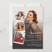 2025 Afstuderen Foto's Afstudeerder Open Huis Magnetische Uitnodiging (Voorkant)