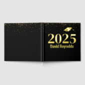 2025 Afstuderen Goud en Zwart Gastenboek (Volledig)