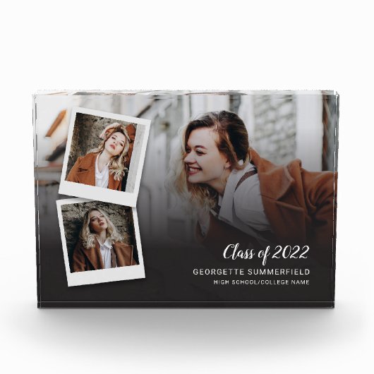 2025 Afstuderen Keepsake Afstudeerder Script Fotoblokken (Voorkant)