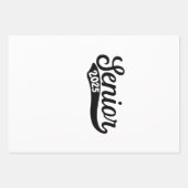 2025 Afstuderen laatste schooldag Inpakpapier Vel (Voorkant)