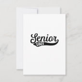 2025 Afstuderen laatste schooldag Save The Date (Voorkant)