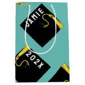 2025 Afstuderen Medium Gift Bag Cadeauzakje (Voorkant)