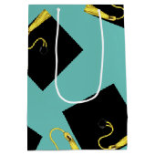 2025 Afstuderen Medium Gift Bag Cadeauzakje (Achterkant)