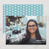 2025 Afstuderen met foto Aankondiging (Voorkant / Achterkant)