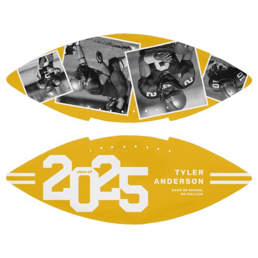 2025 Afstuderen Senior 4 Foto Geel American Football (Panelen)