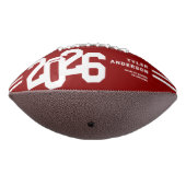 2025 Afstuderen Senior 4 Foto Rood American Football (Gedraaid 270)