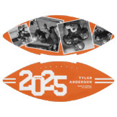 2025 Afstuderen Senior 4 Foto Sinaasappel American Football (Panelen)