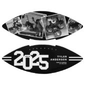 2025 Afstuderen Senior 4 Foto Zwart American Football (Panelen)