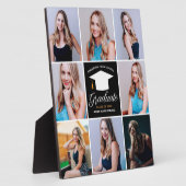 2025 Afstuderen Senior Portret Fotocollage Chic Fotoplaat (Zijkant)