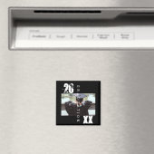 2025 Afstuderen Typografie Bold Fotomagneet Magneet (Insitu (Vaatwasser))