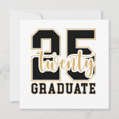 2025 Afstuderen vieren Kaart (Voorkant)