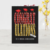 2025 Afstuderen voor Godfather Kaart (Gele Bloem)