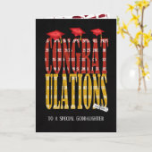 2025 Afstuderen voor Godfather Kaart (Gele Bloem)