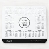 2025 Agenda Zakelijk Logo Muismat (Voorkant)