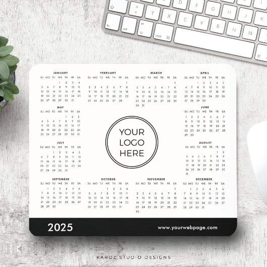 2025 Agenda Zakelijk Logo Muismat