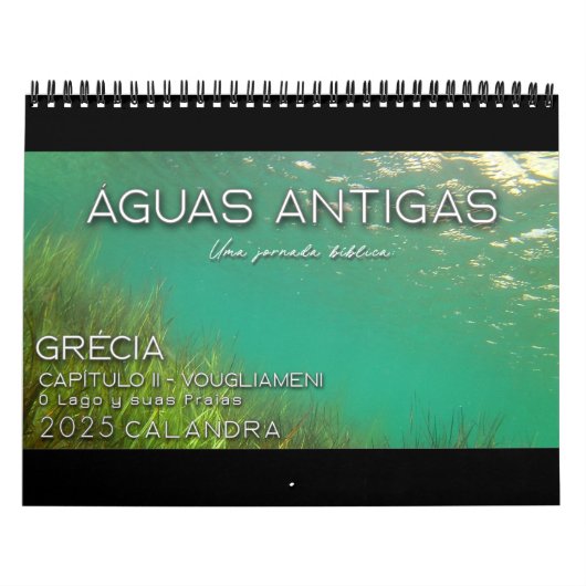2025 Águas Antigas: Uma viagem biblica Pet. 2 Kalender (Hoes)