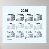 2025 Alice Blue Agenda door Janz Print (Voorkant)