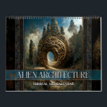 2025 Alien Architectuur Surrealistische kunstkalen Kalender<br><div class="desc">2025 Alien Architectuur Surrealistische kunstkalender</div>