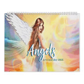 2025 Angel Art Fantasy Guardian Angels beroemd gem Kalender (Hoes)