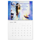 2025 Angels Fantasy Art Verhogen Quotes Aangepast Kalender (Jan 2026)