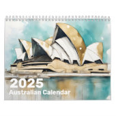 2025 Australische Landschapskalender Kalender (Hoes)