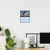2025 Bald Eagle Muur Kalender Poster (Thuiskantoor)