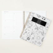 2025 Basisschool Leraar Wit & Zwart Planner (Display)
