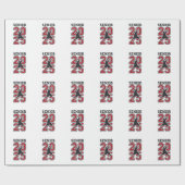 2025 Basketbal Afstuderen Sport Cadeaupapier (Vlak)