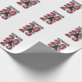 2025 Basketbal Afstuderen Sport Cadeaupapier (Hoek)