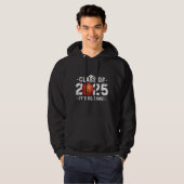 2025 Basketbalspeler -klasse van 2025- Afstuderen Hoodie (Voorkant volledig)