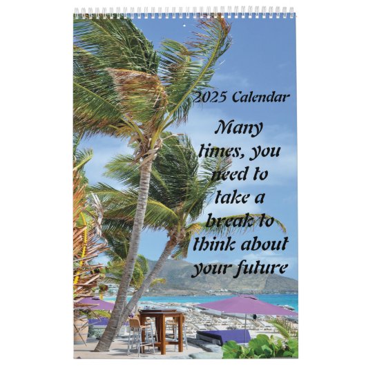 2025 Beach Cafe #2025 Beach Restaurant Kalender (Hoes)