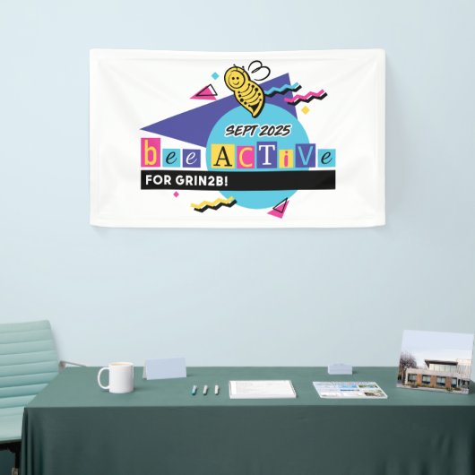 2025 Bee Active for GRIN2B banner (Beurs)