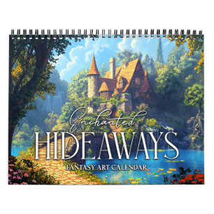 2025 Betoverde Hideaways Fantasy Art Kalender