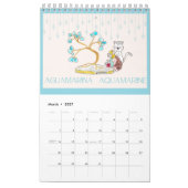 2025 BirthStone Calendario Kalender (Mar 2027)