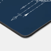 2025 Blauwe Maan Kalender Bureaumat (Hoek)