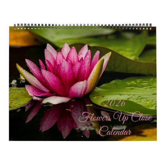 2025 Bloemen van dichtbij Muur Kalender (Hoes)