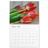 2025 Bloemen van dichtbij Muur Kalender (Feb 2025)