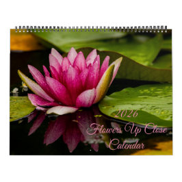2025 Bloemen van dichtbij Muur Kalender