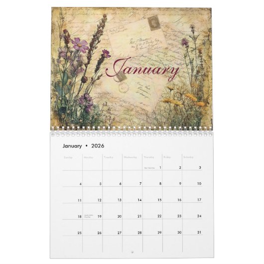 2025 Bloemenjunk Journal Kalender (Jan 2026)