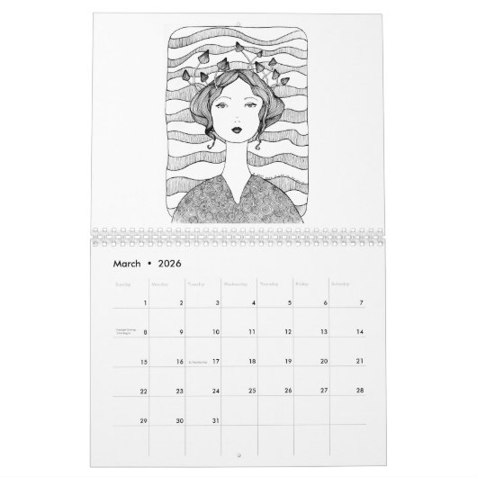 2025 Bloggess Kalender (Mar 2026)