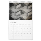 2025 Blokkalender Kalender (Mar 2027)