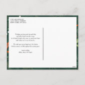 2025 Bold Typography Verticale foto Nieuwjaar Feestdagenkaart (Achterkant)