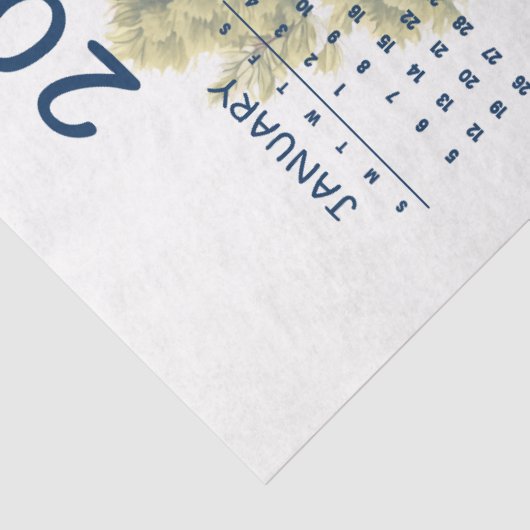 2025 Bonsai boom in pot Tissuepapier (Detail)