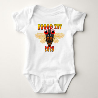 2025 Brood XIV Cicadas One-Piece outfit, versie 2 Romper