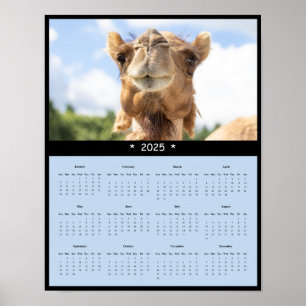 2025 Camel Wandkalender Poster