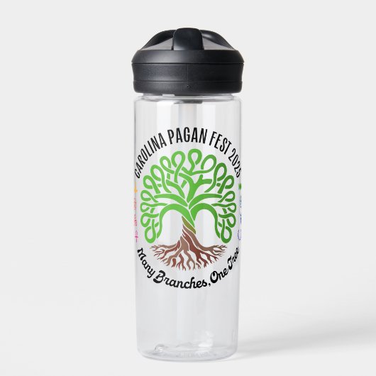 2025 Carolina Pagan Fest Camelbak Waterfles (Voorkant)