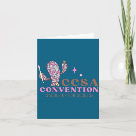 2025 Ccsa Conventie  Kaart (Voorkant)