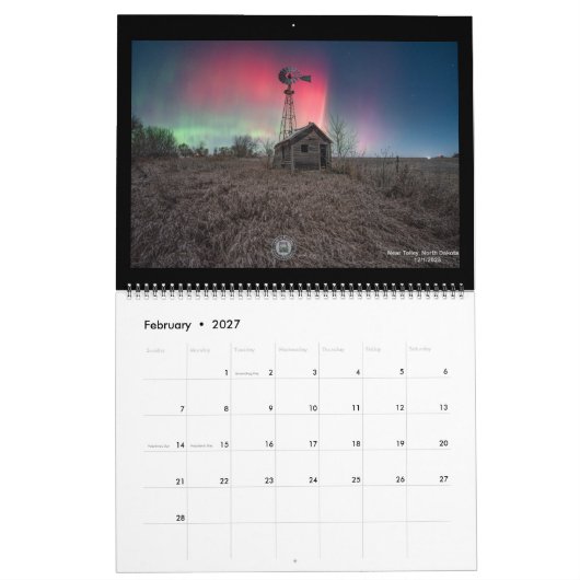 2025 CDSWXC Kalender door Josh Frye (Feb 2027)